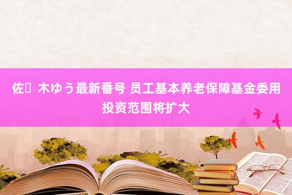 佐々木ゆう最新番号 员工基本养老保障基金委用投资范围将扩大